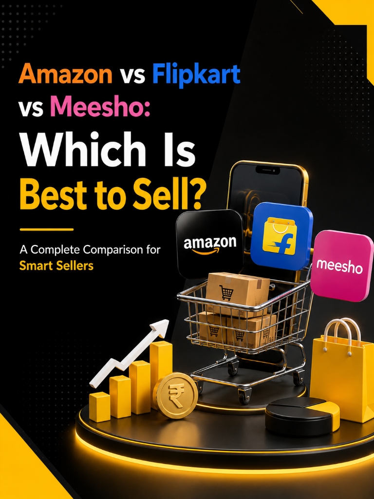 Amazon vs Flipkart vs Meesho: Which Is Best to Sell?